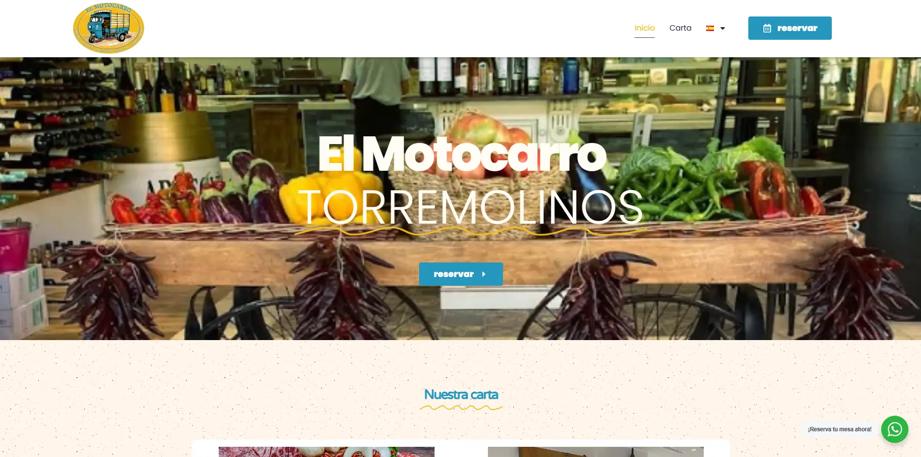 Servicio creación páginas web Málaga - Proyecto Central