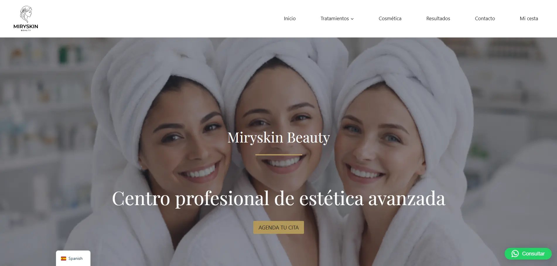 Portfolio creación páginas web Málaga - Proyecto 3